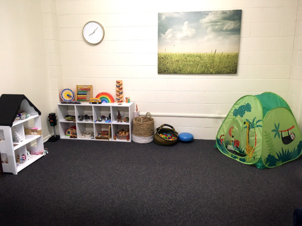 Children's counselling room in Grafton